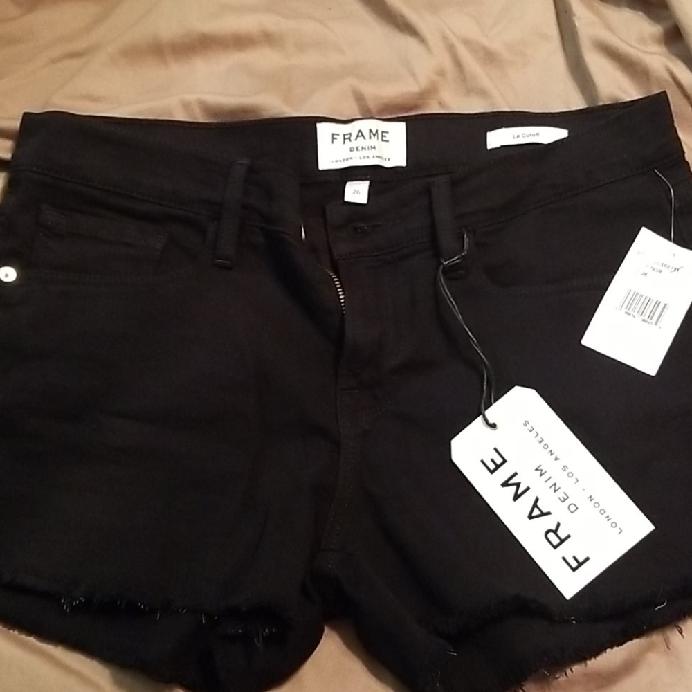 Frame Denim Shorts Size 26 NWT